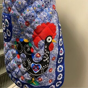 Portuguese Folklore Quilted Apron Galo de
Barcelos Rooster Made in Portugal